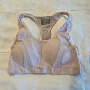 Athleta pink sports bra